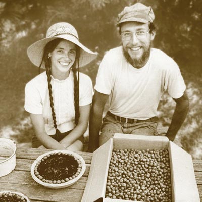 Der Züchter der BrazelBerry® Collection und seine Frau in den 70er Jahren